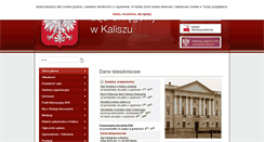 Desktop Screenshot of bip.kalisz.so.gov.pl