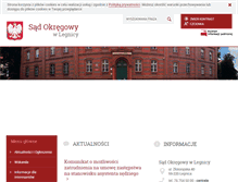 Tablet Screenshot of legnica.so.gov.pl