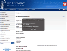 Tablet Screenshot of bip.olsztyn.so.gov.pl