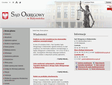 Tablet Screenshot of bialystok.so.gov.pl