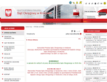 Tablet Screenshot of krakow.so.gov.pl