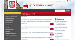 Desktop Screenshot of lomza.so.gov.pl