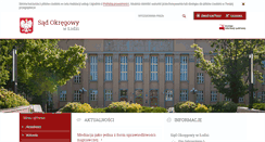 Desktop Screenshot of lodz.so.gov.pl