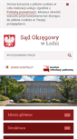 Mobile Screenshot of lodz.so.gov.pl