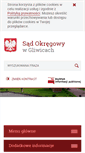 Mobile Screenshot of gliwice.so.gov.pl