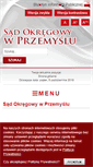 Mobile Screenshot of bipsrpml.przemysl.so.gov.pl