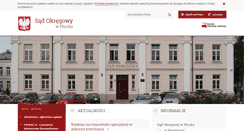 Desktop Screenshot of plock.so.gov.pl